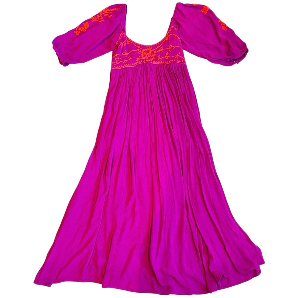 Free People Wedgewood Maxi Dress in Orchid Pavillion - Picture 7 of 10